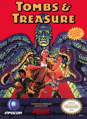 Tombs & Treasure (USA) box cover front